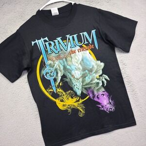 Trivium Shirt Men S The Crusade World Tour 2007 Concert Y2K Heavy Metal Band Tee